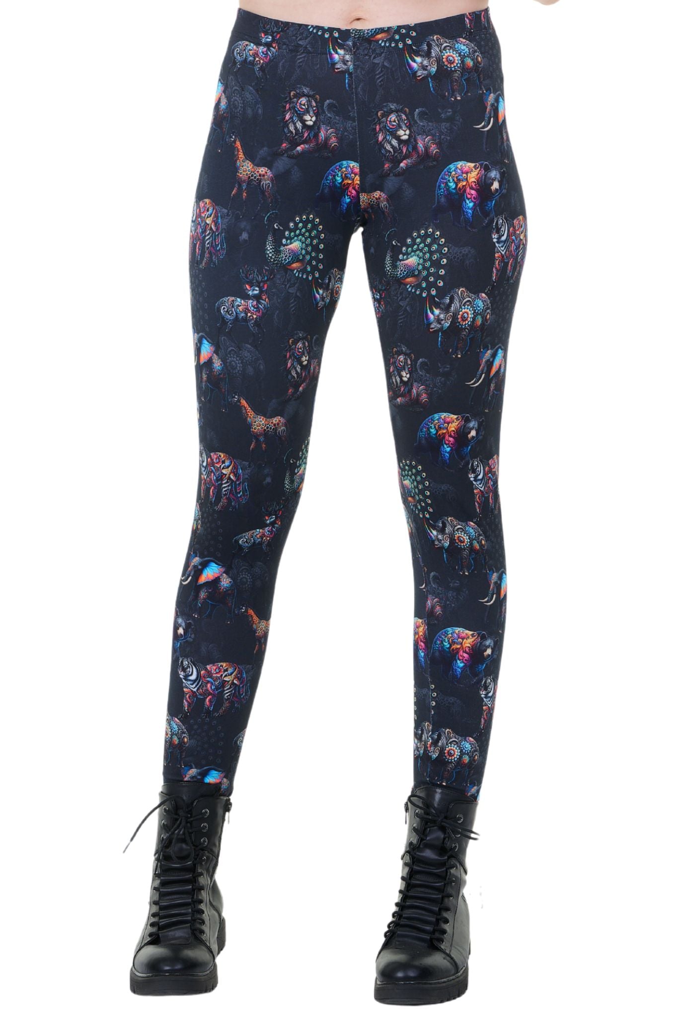 cool days Leggings Baumwolle dark animal