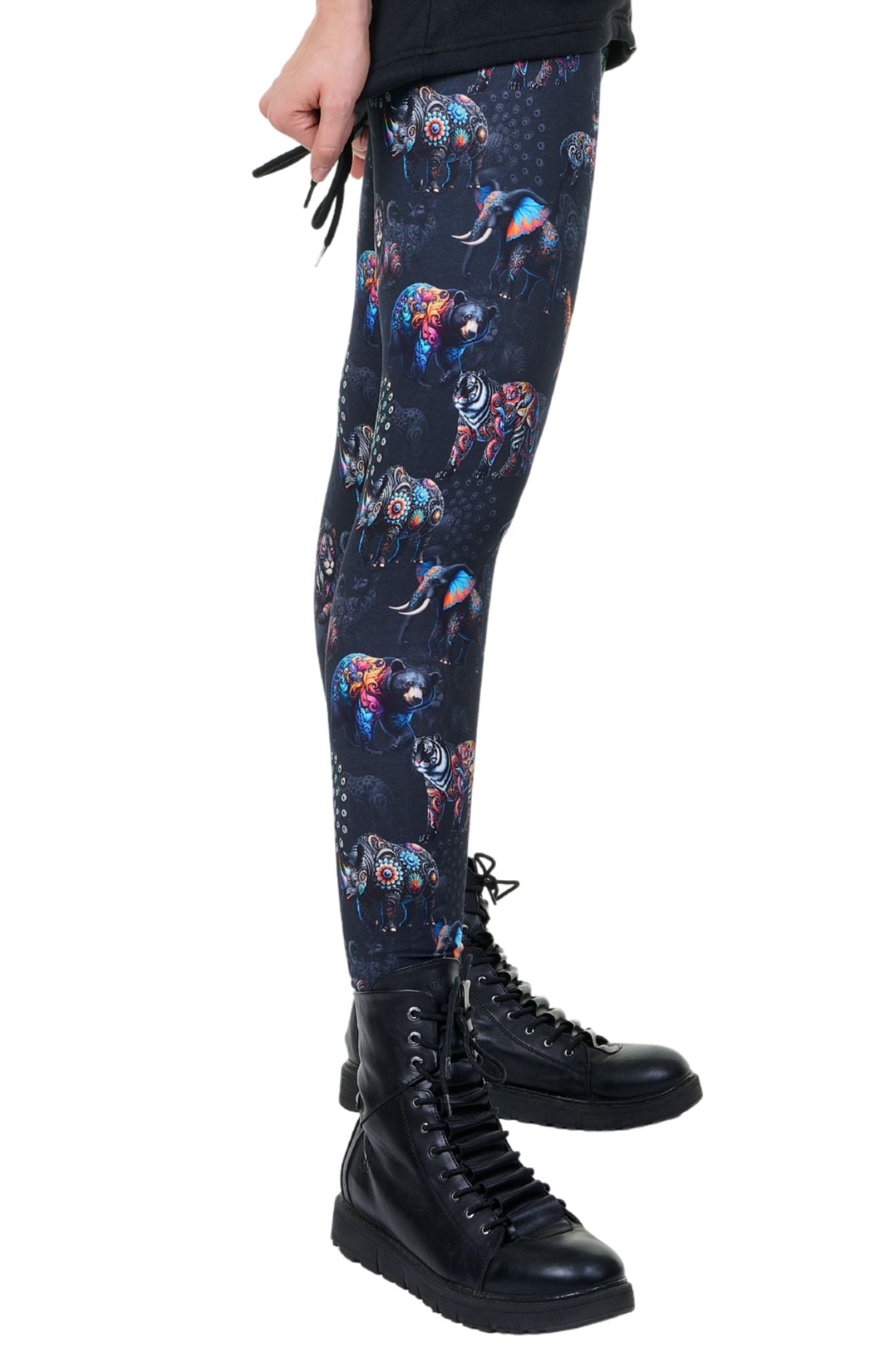 cool days Leggings Baumwolle dark animal