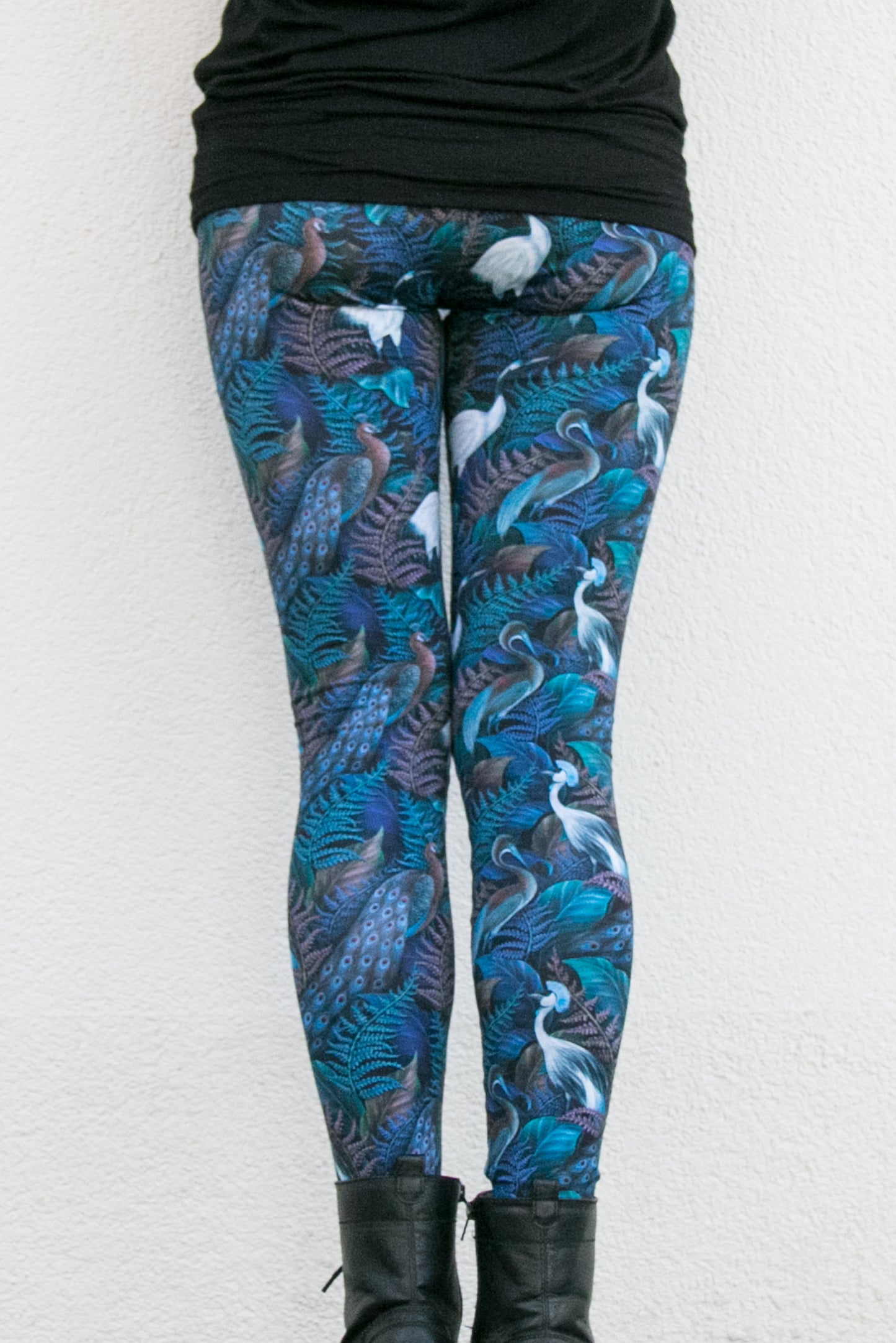 Baumwoll Leggings Blaue Stunde