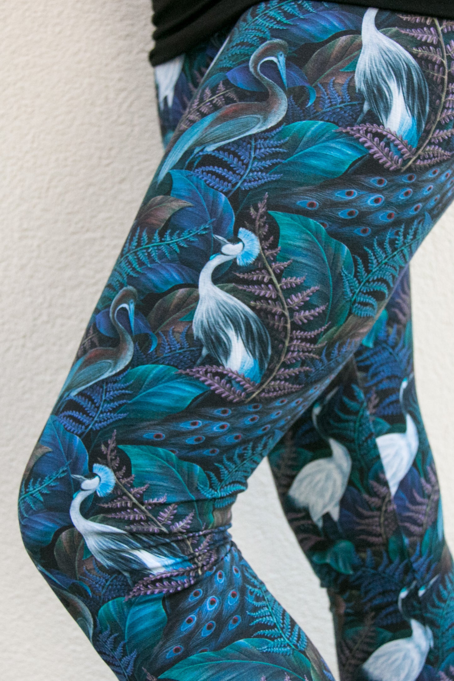 Baumwoll Leggings Blaue Stunde
