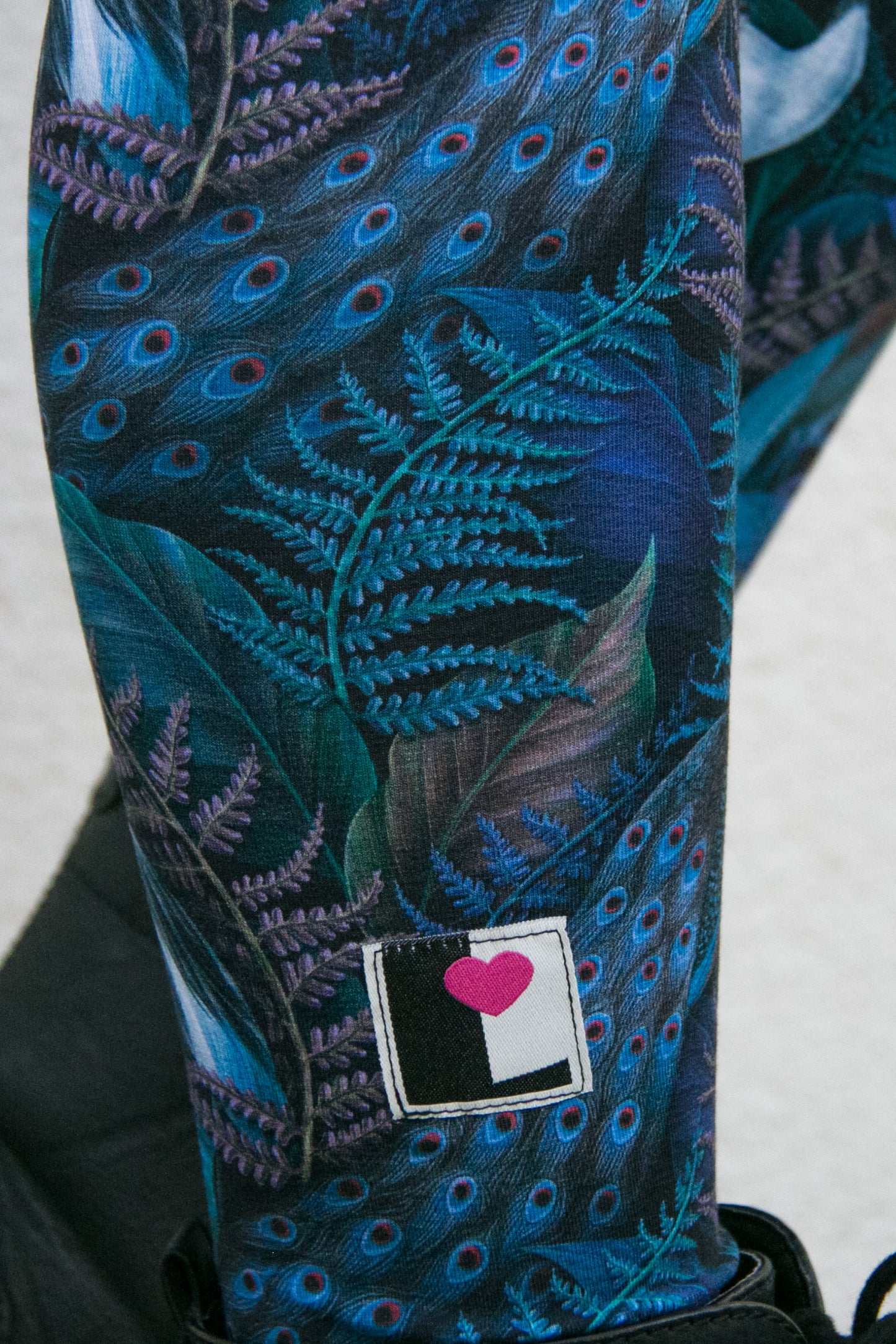 Baumwoll Leggings Blaue Stunde
