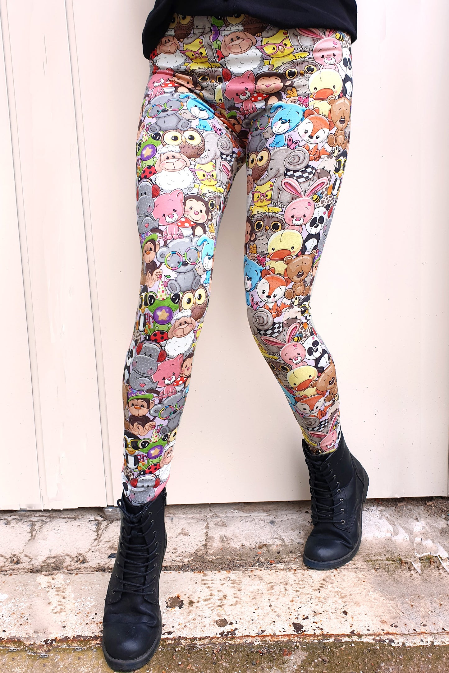 Baumwoll Leggings Comic