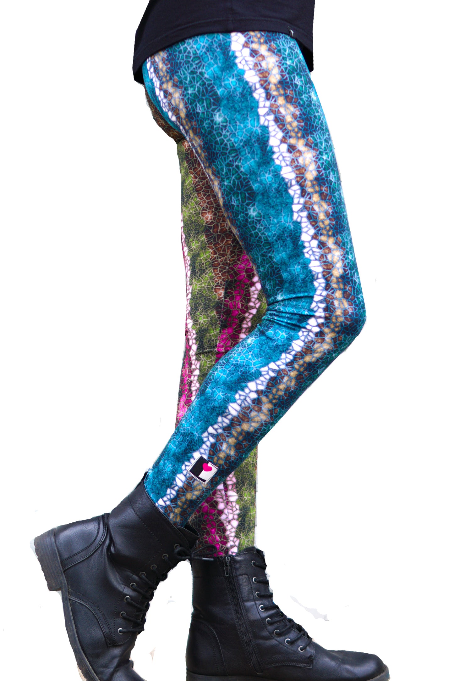 Harlequinn cotton leggings