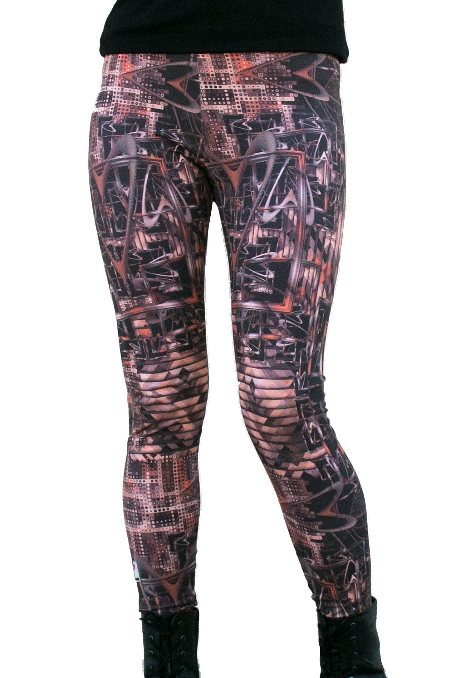 Legging en coton Amour Steampunk