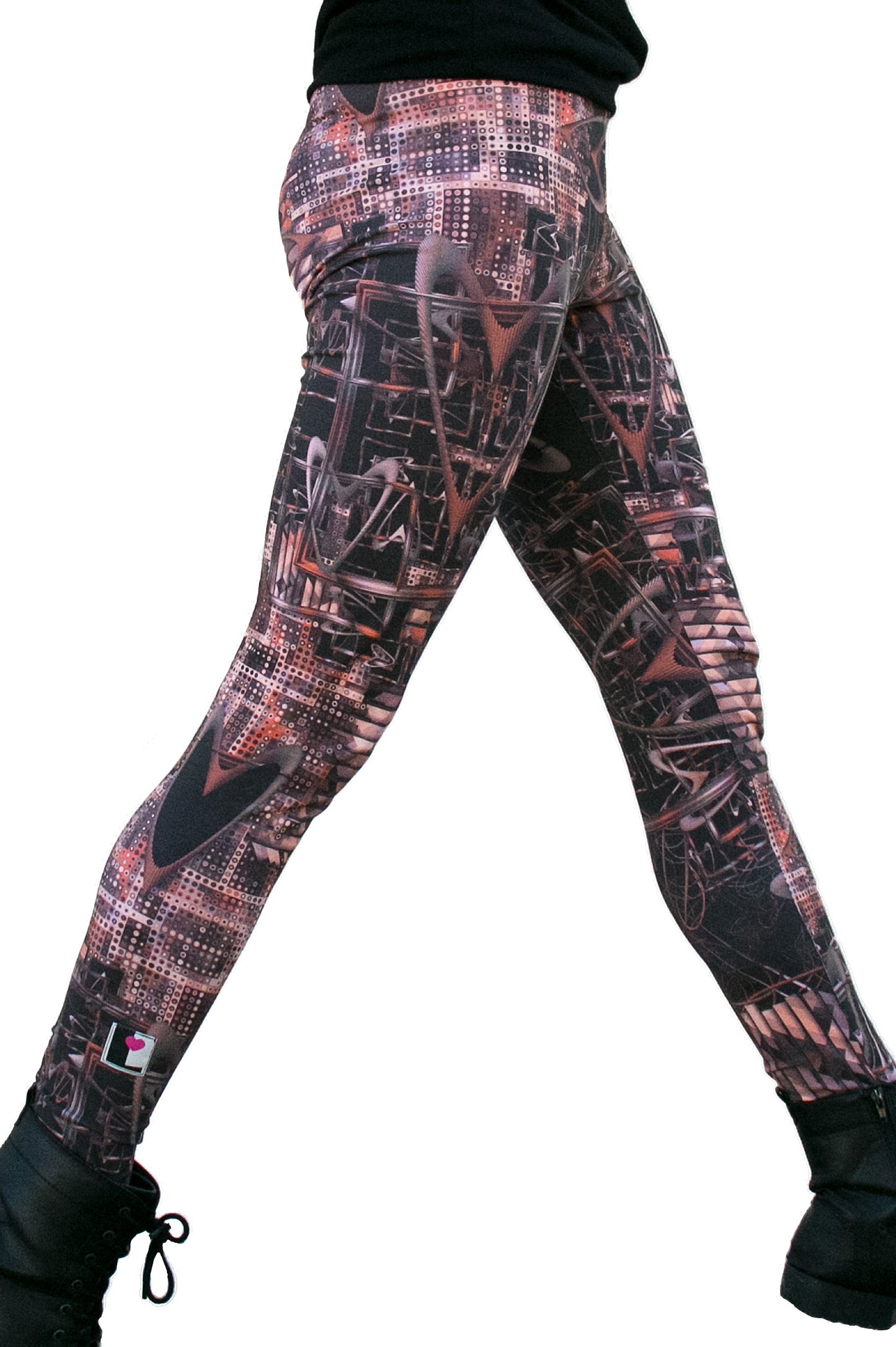 Legging en coton Amour Steampunk