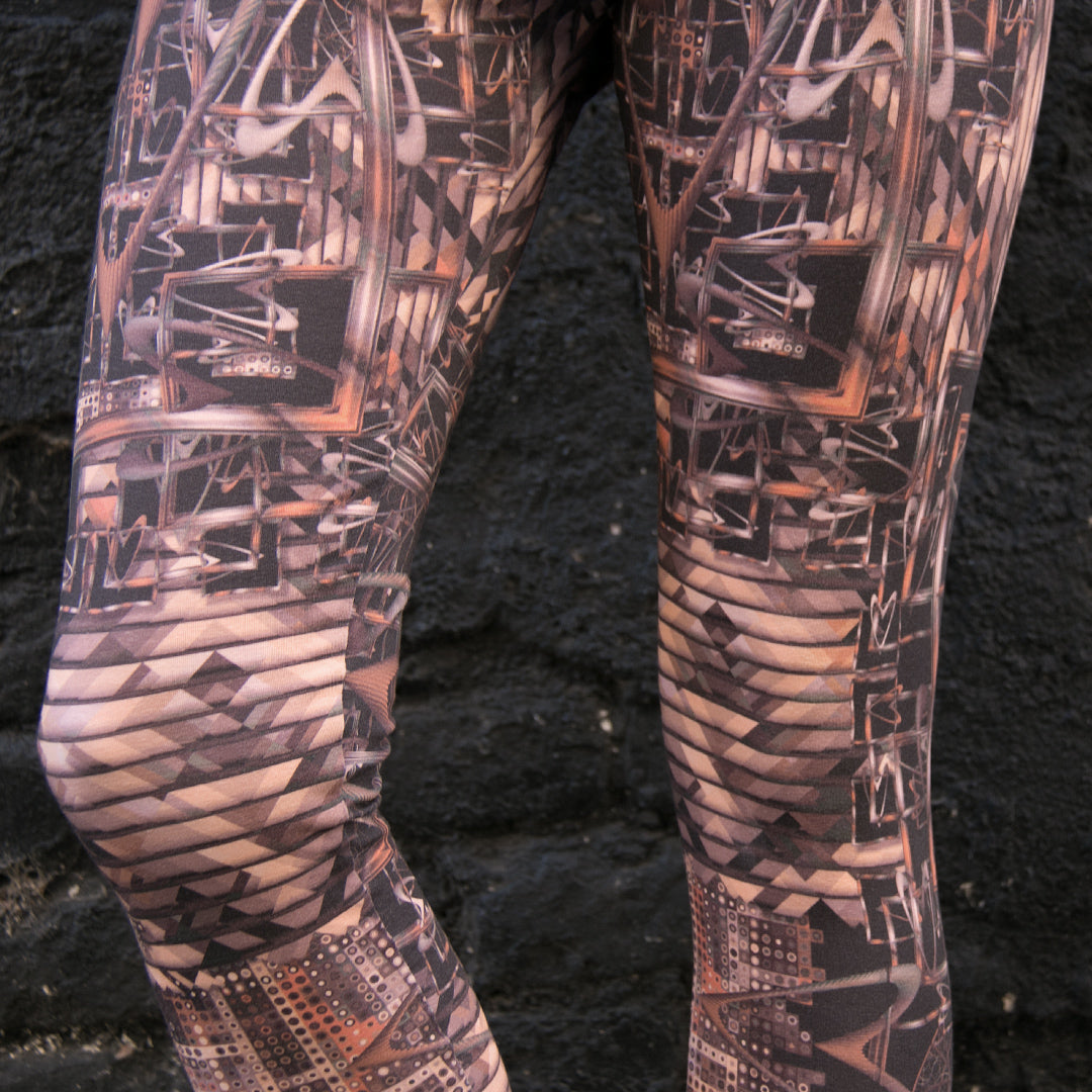 Legging en coton Amour Steampunk