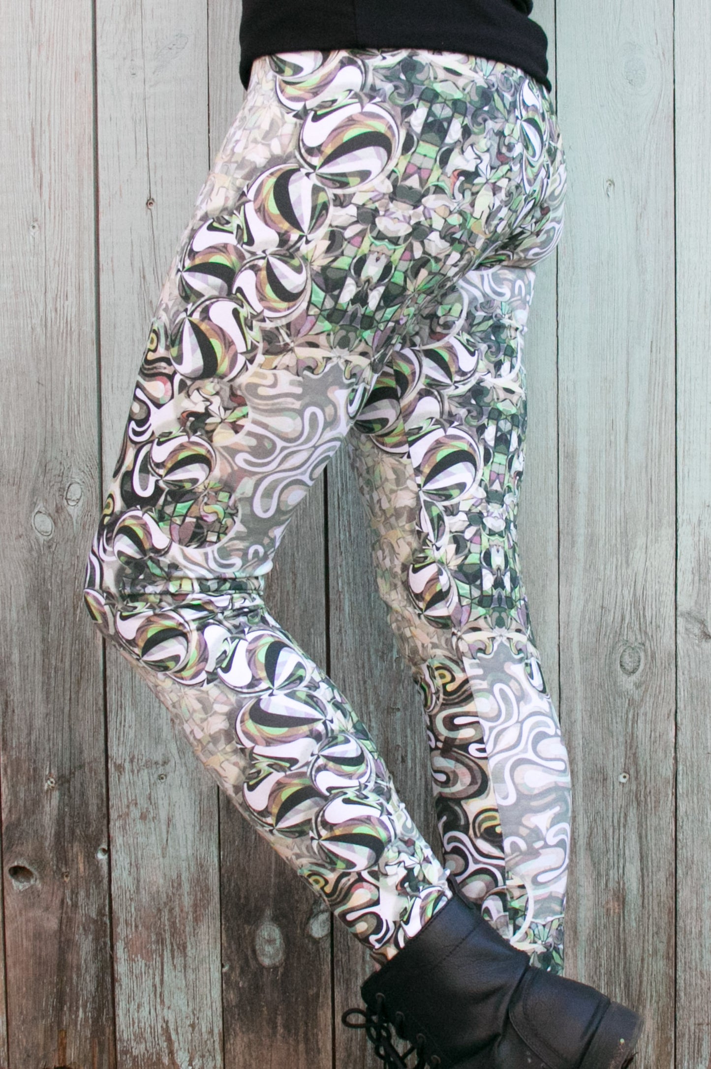 Baumwoll Leggings grafitti