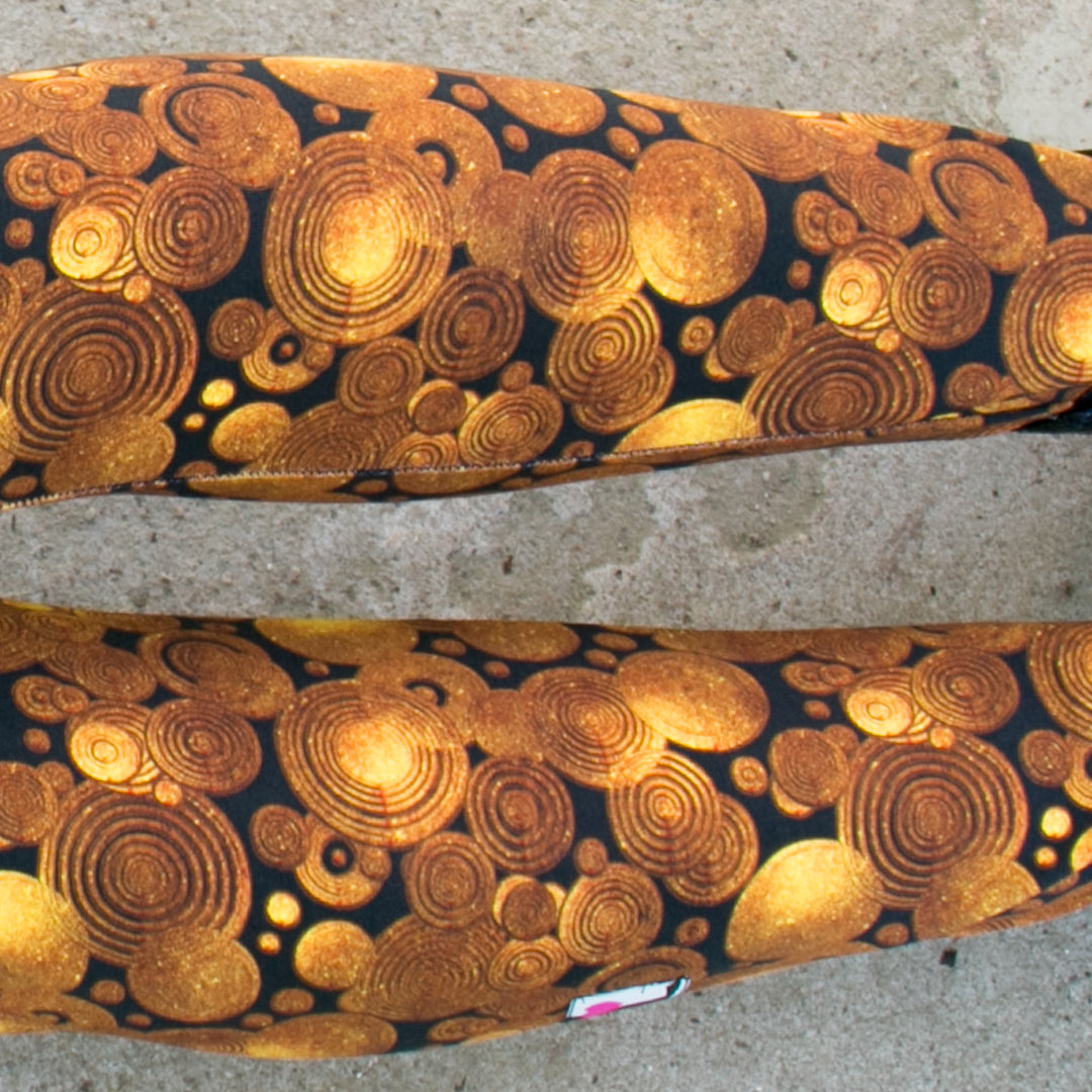 Legging Coton Doré Art Nouveau