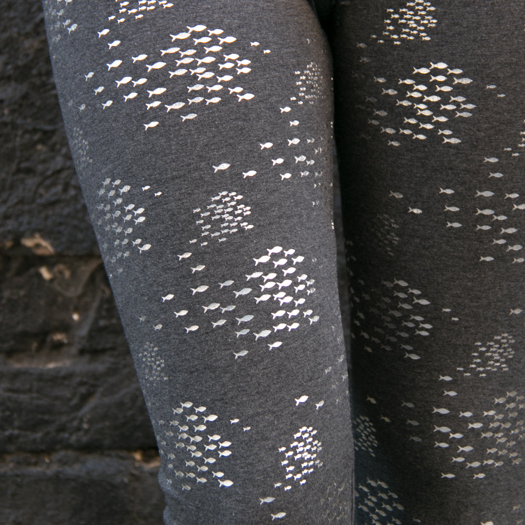 Baumwoll Leggings Silberfische