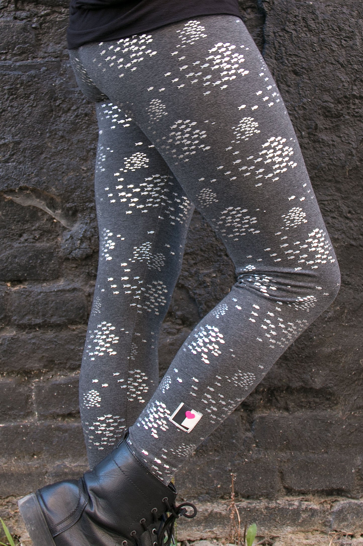 Baumwoll Leggings Silberfische