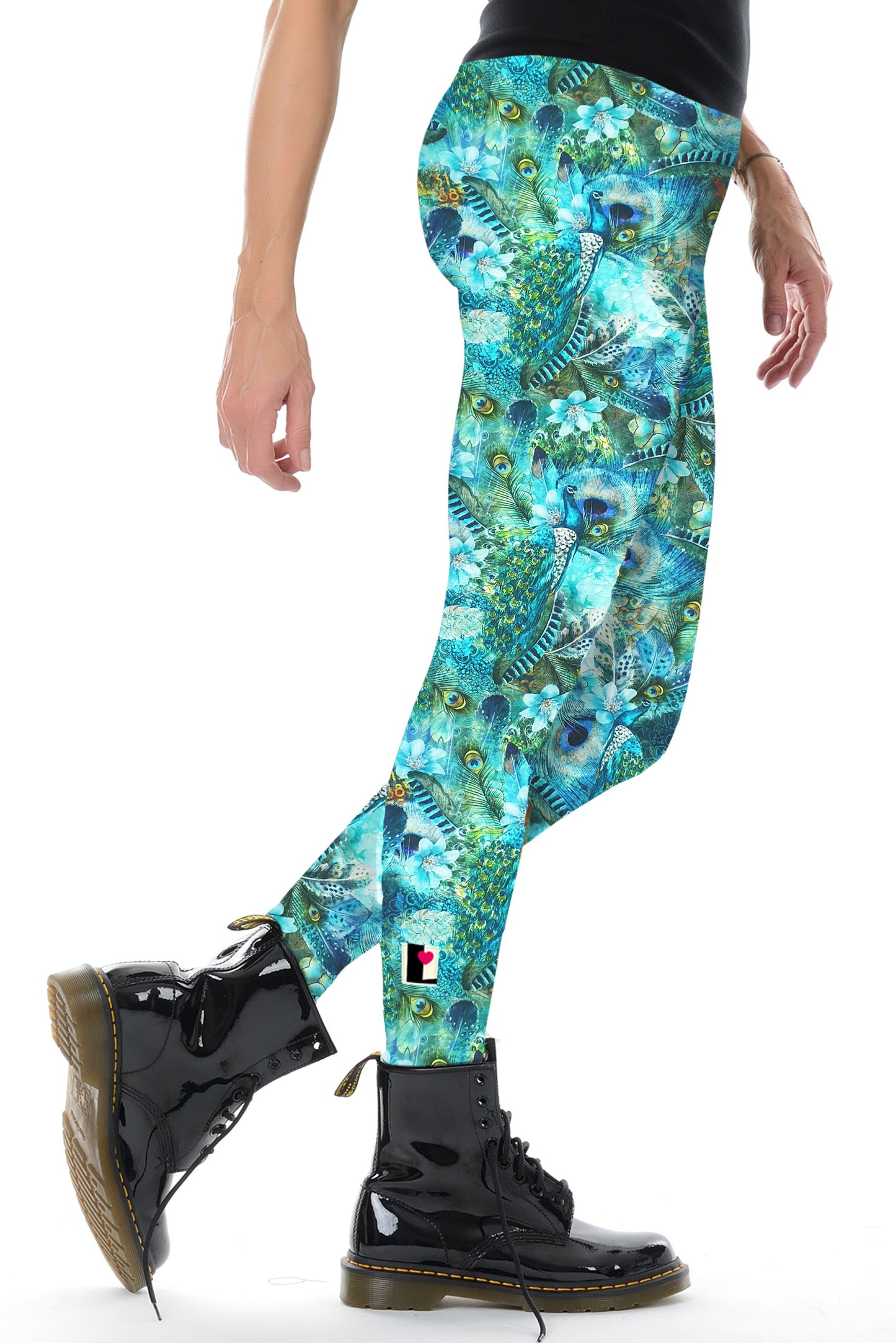 Legging en coton aquarelle