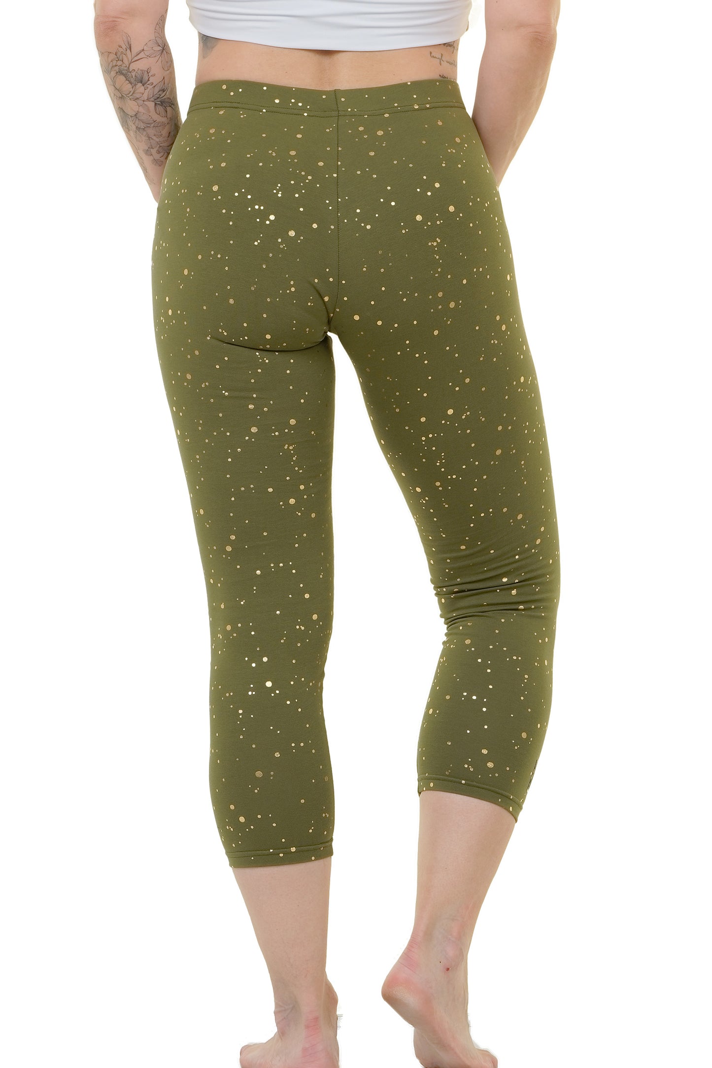 Capri leggings olive Laburnum
