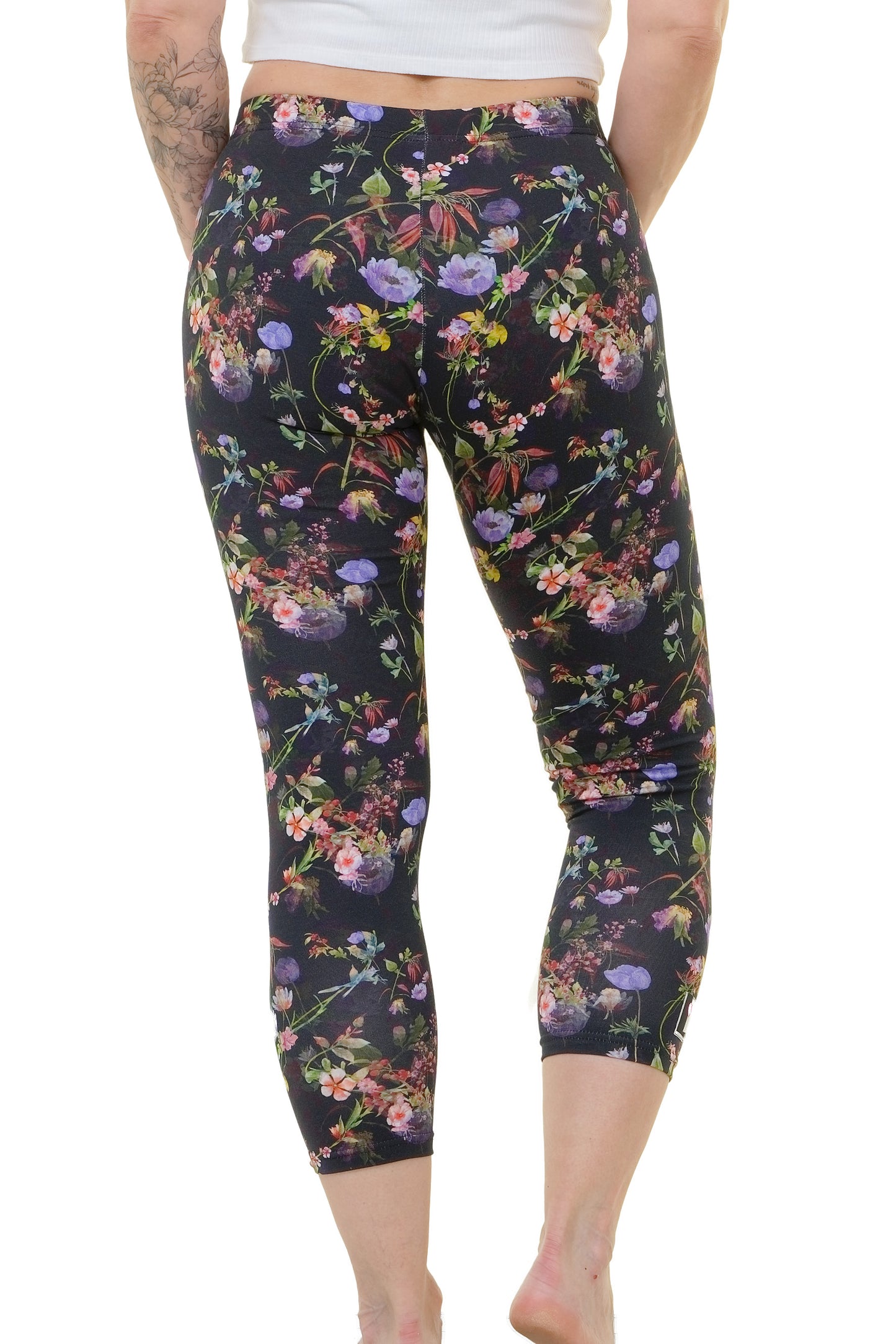 3/4 Leggings Lila Mohn
