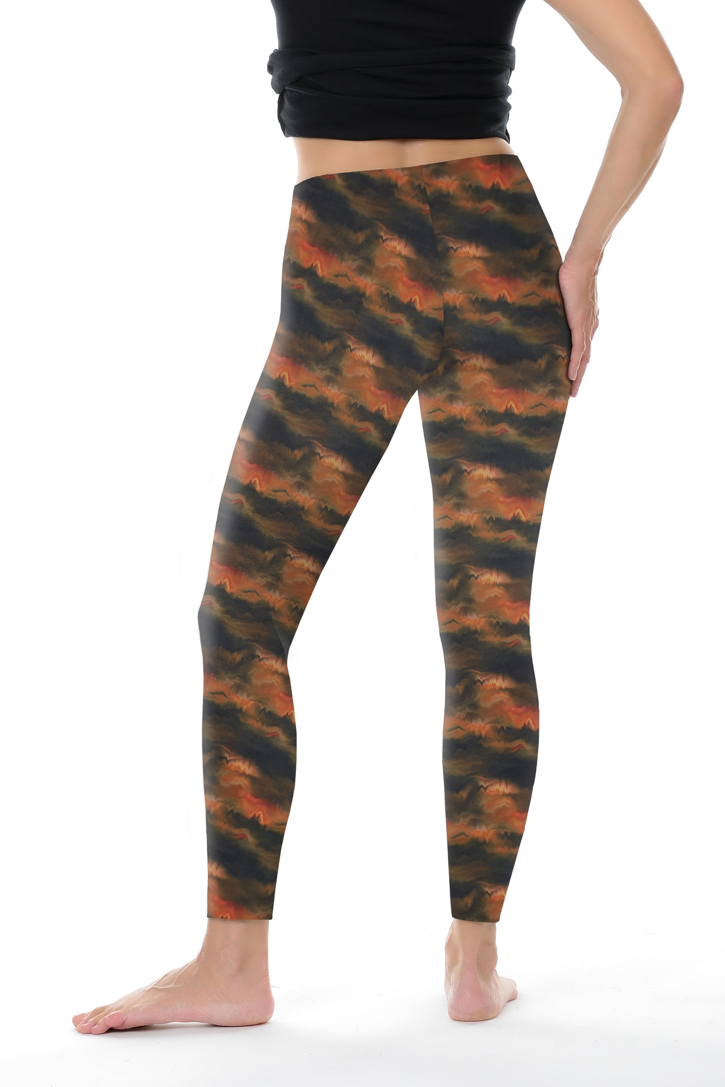 Legging Batik Orange