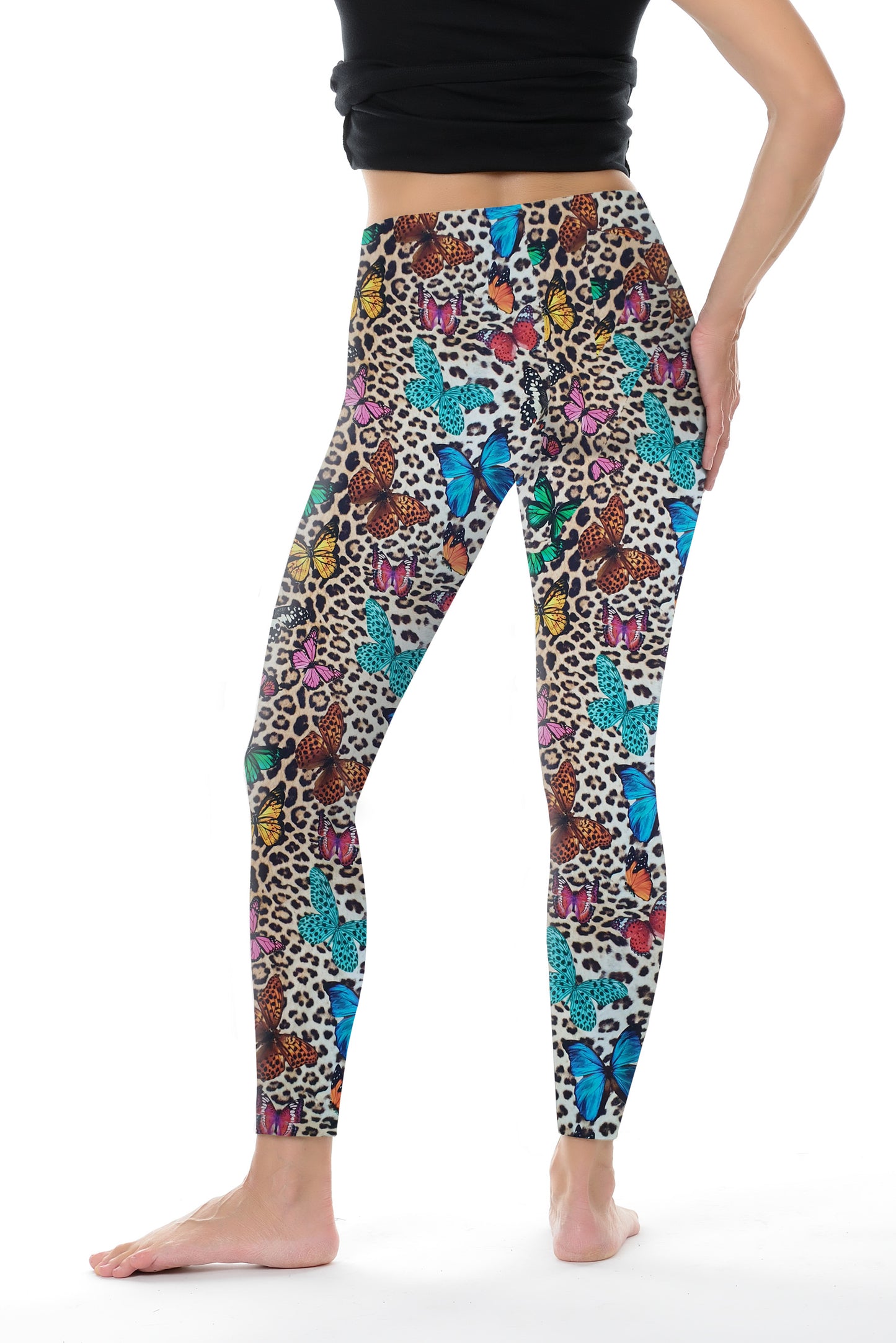 Cotton leggings Kitty Butterfly