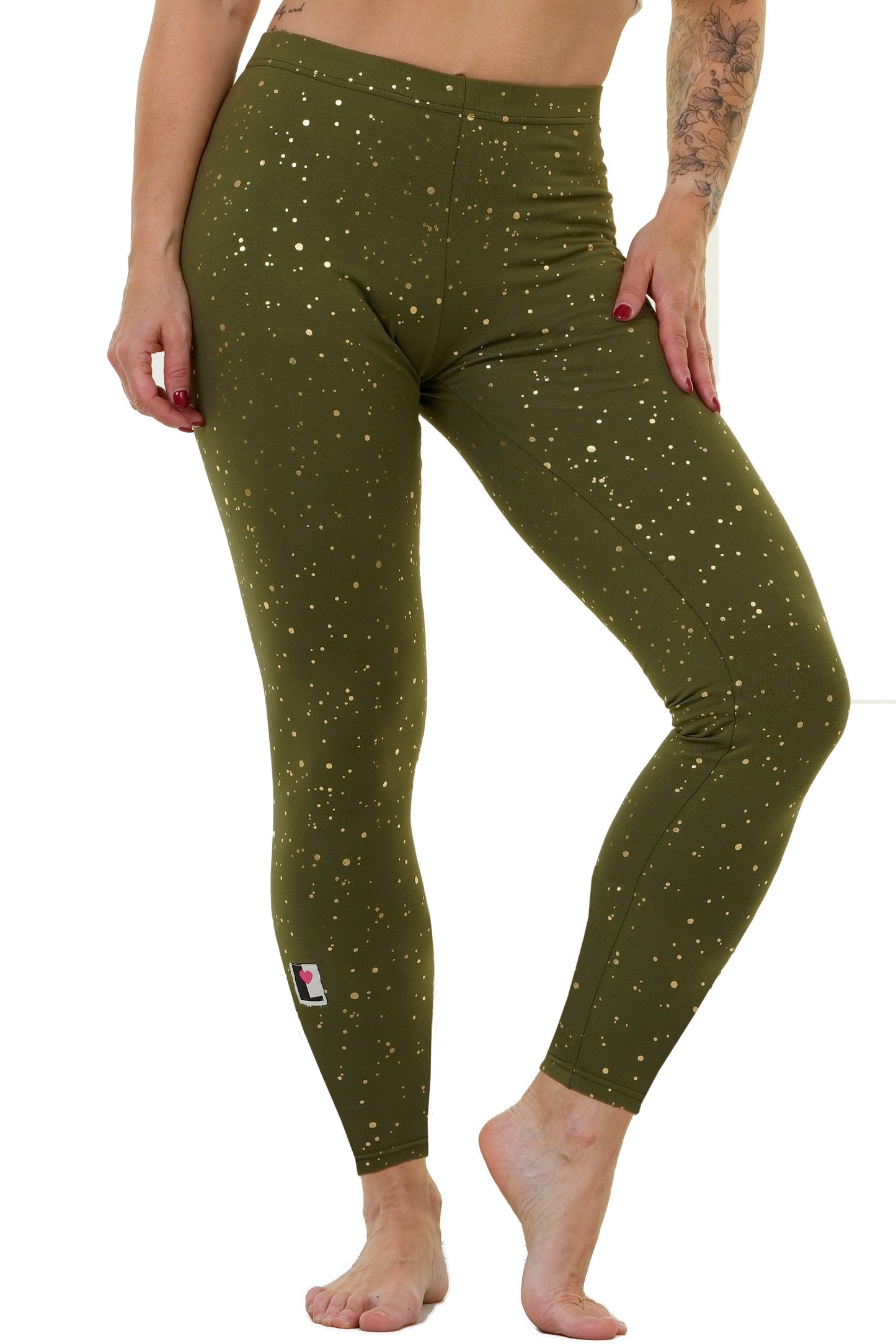 Legging en coton Léo Néo