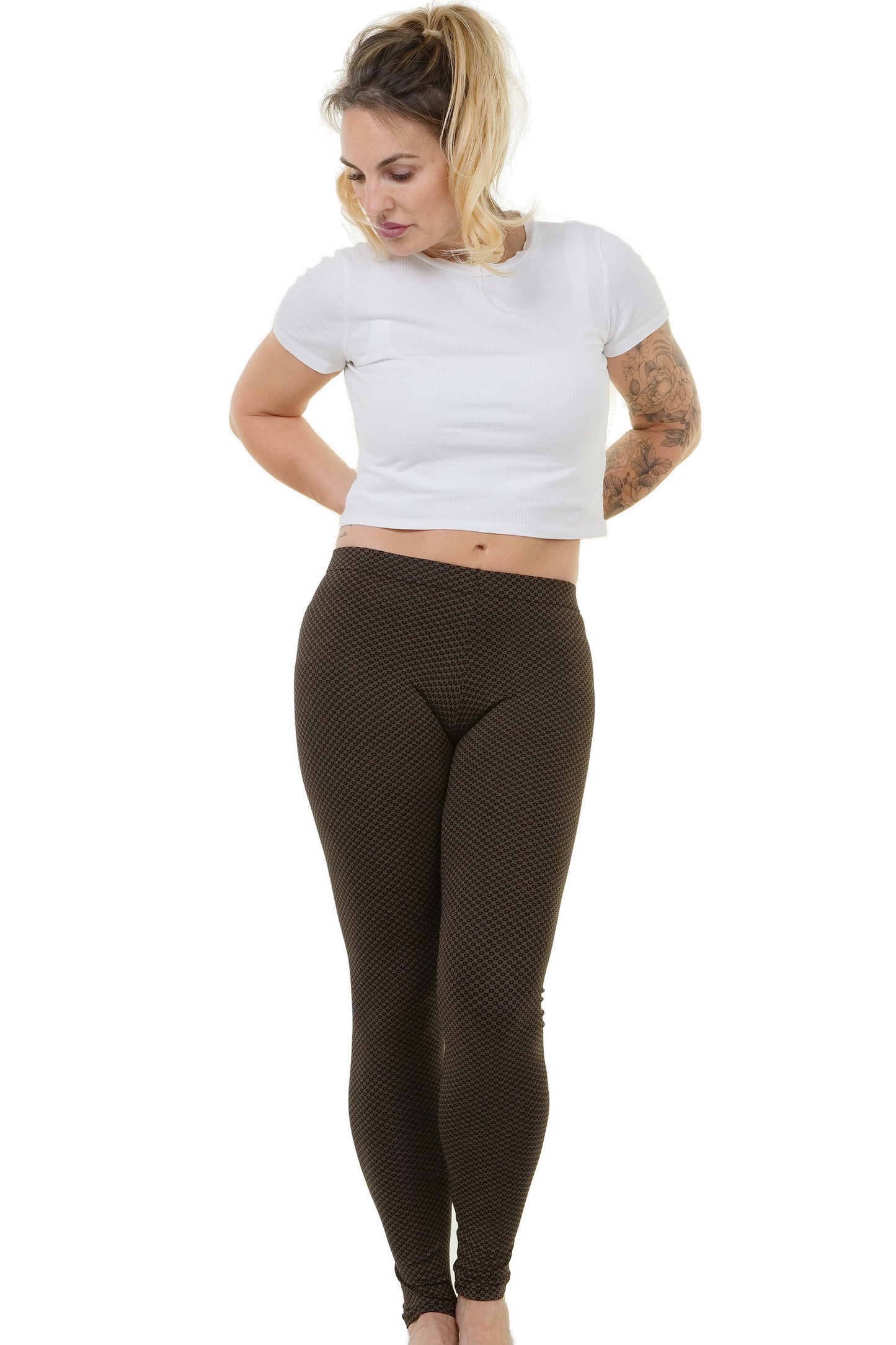 Sommer Leggins Haselnuss
