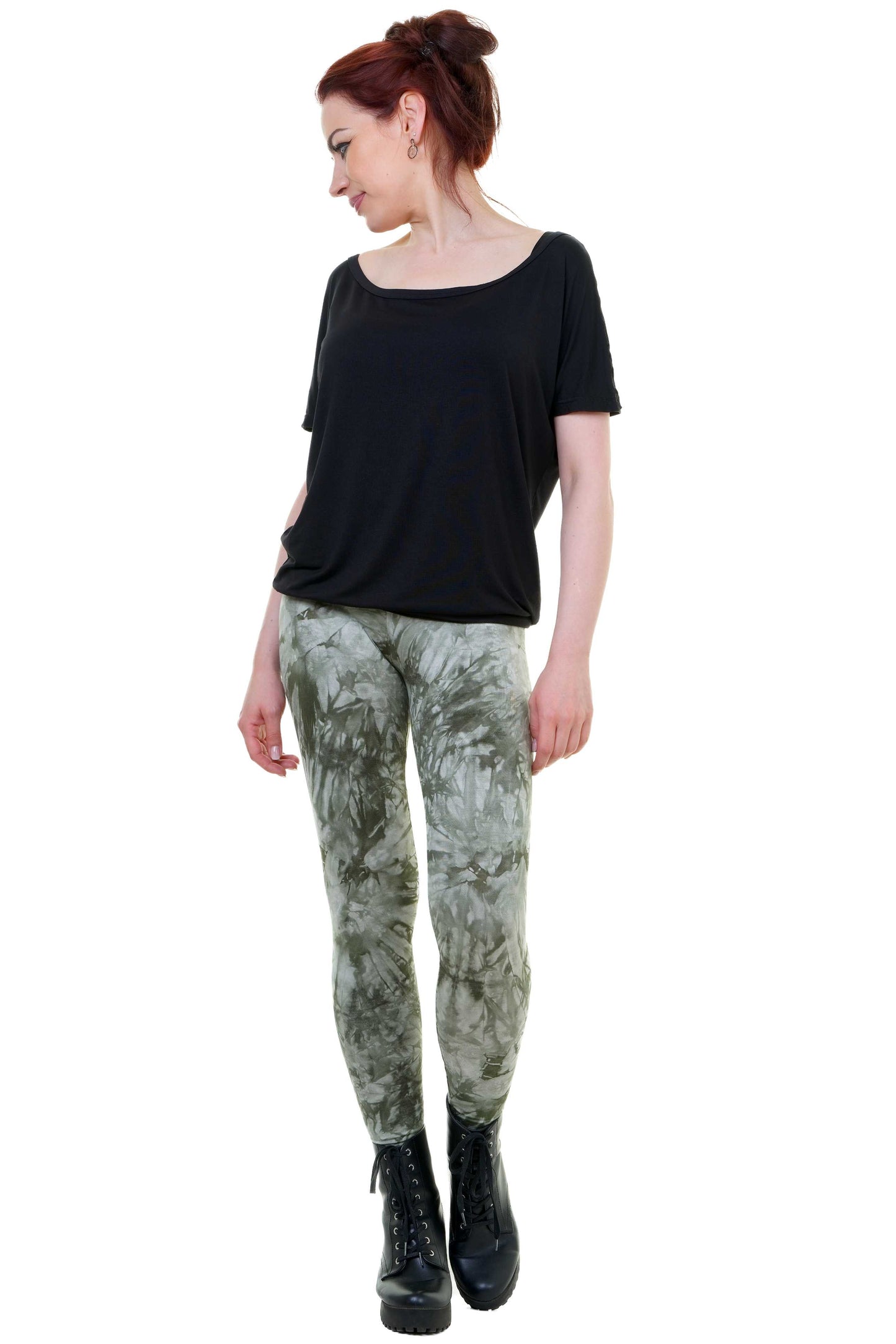 Legging hiver coton noir