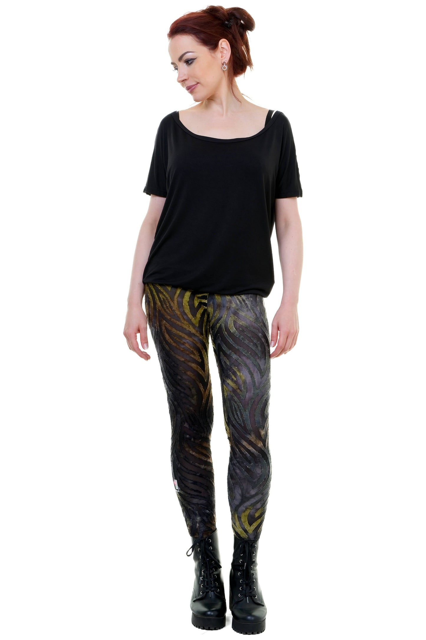 coole halbdurchsichtige Leggings