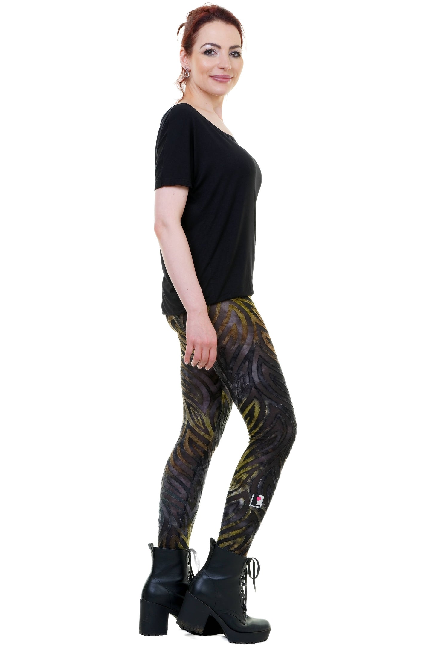 halbdurchsichtige Leggings