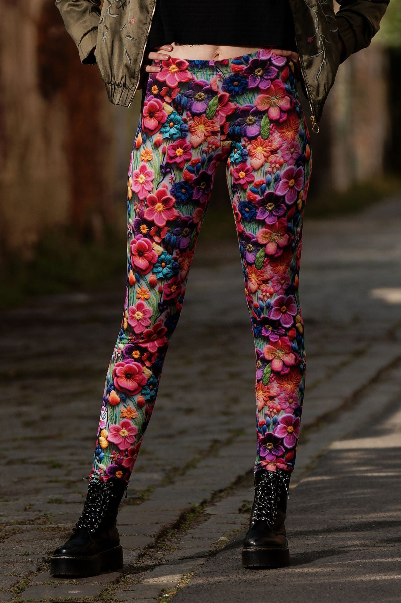 cool days Leggings Baumwolle blossom wonderland