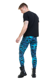 Männer Leggings Shark