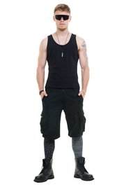 Meggings Harlekin Streifpunkt