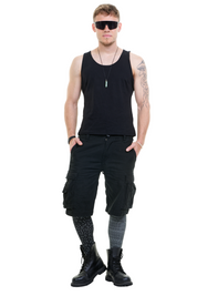 Meggings Harlekin Streifpunkt