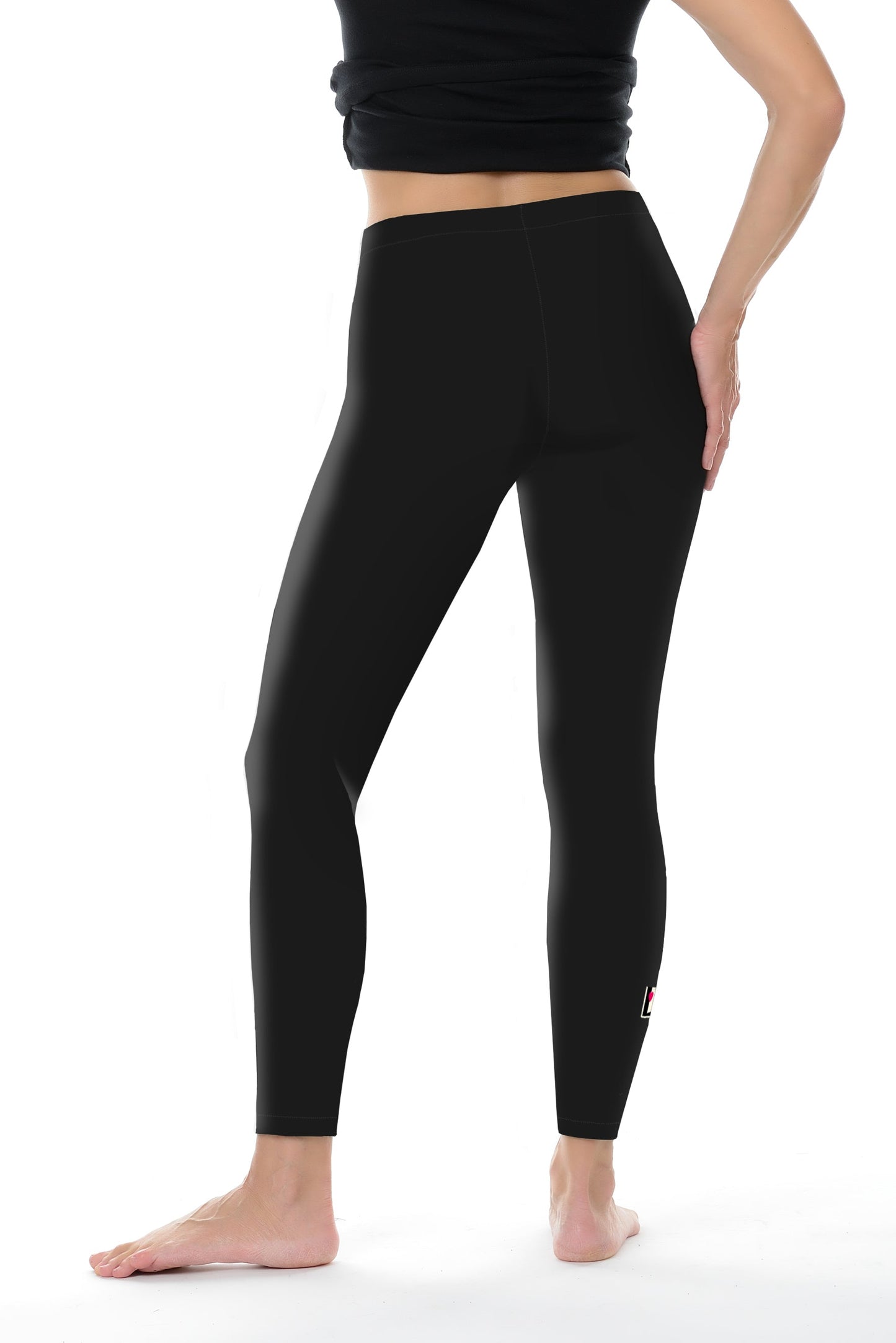 SALE schwarze Sommer Leggings