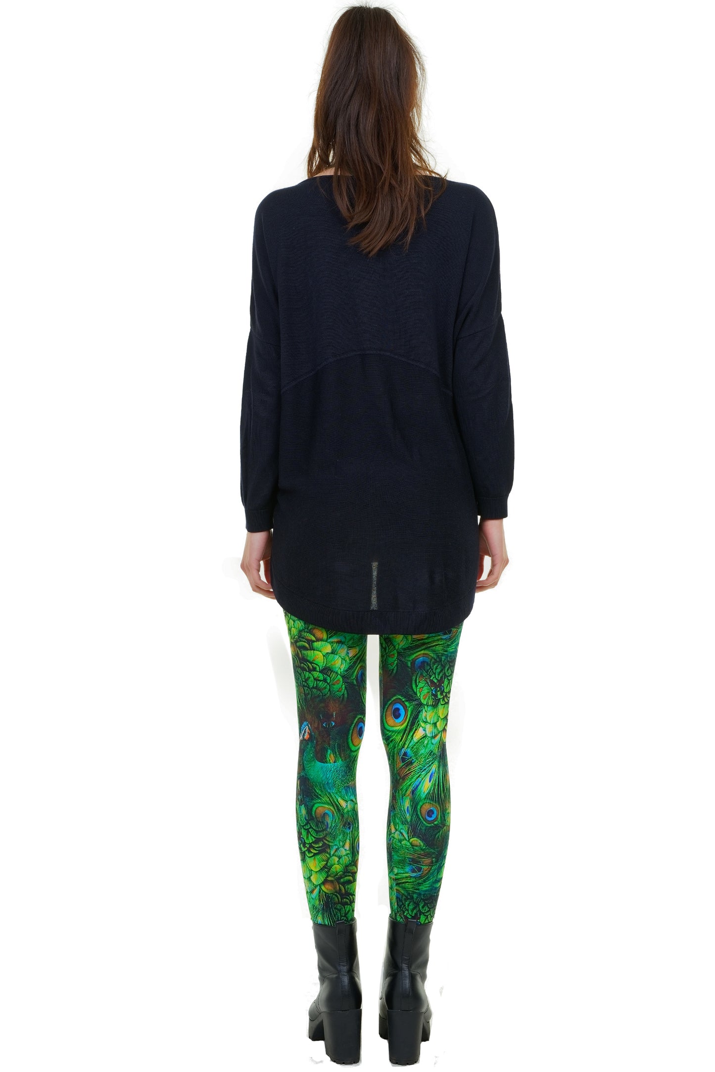 Leggins Pfau