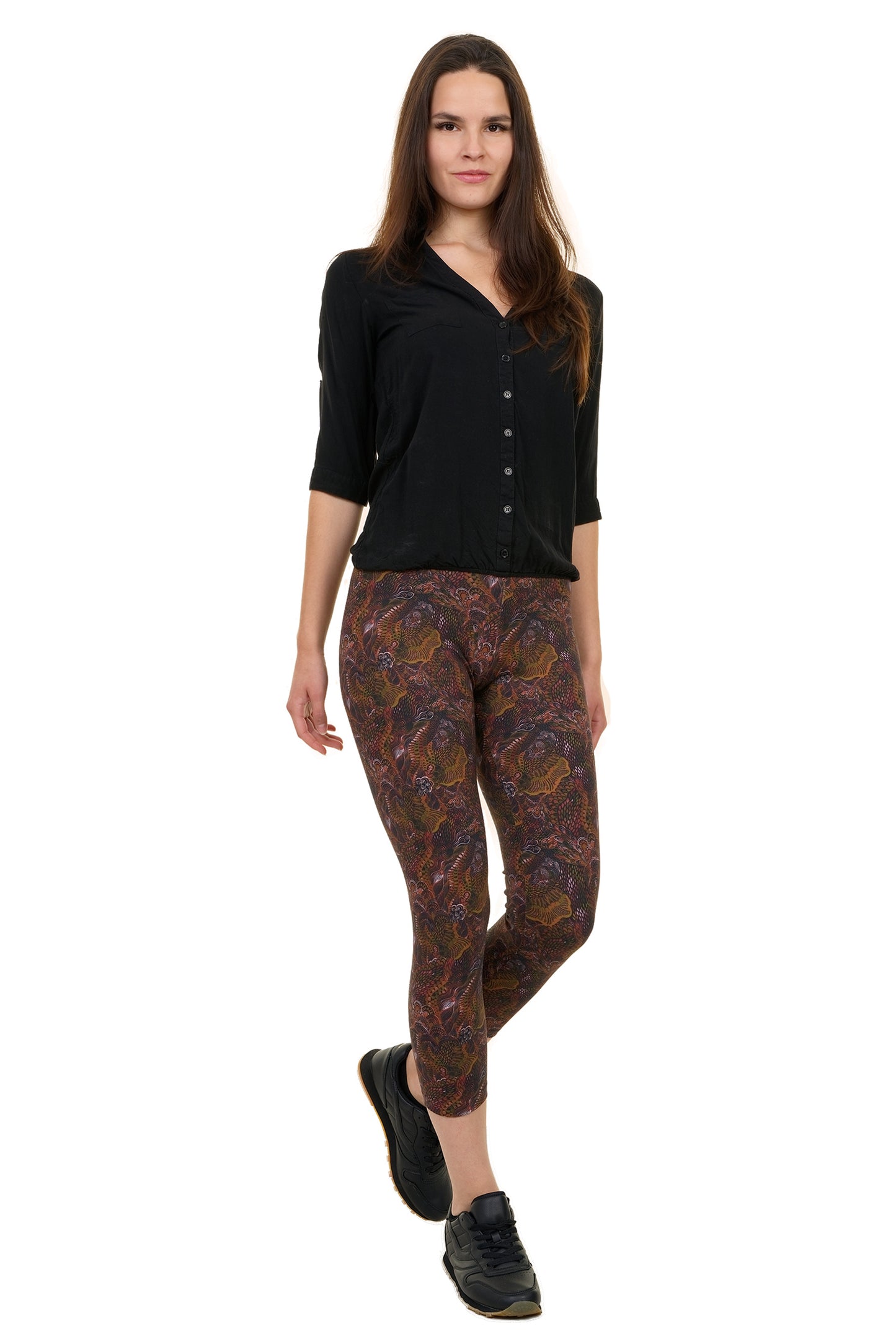 Capri summer leggings Mystic Dragon