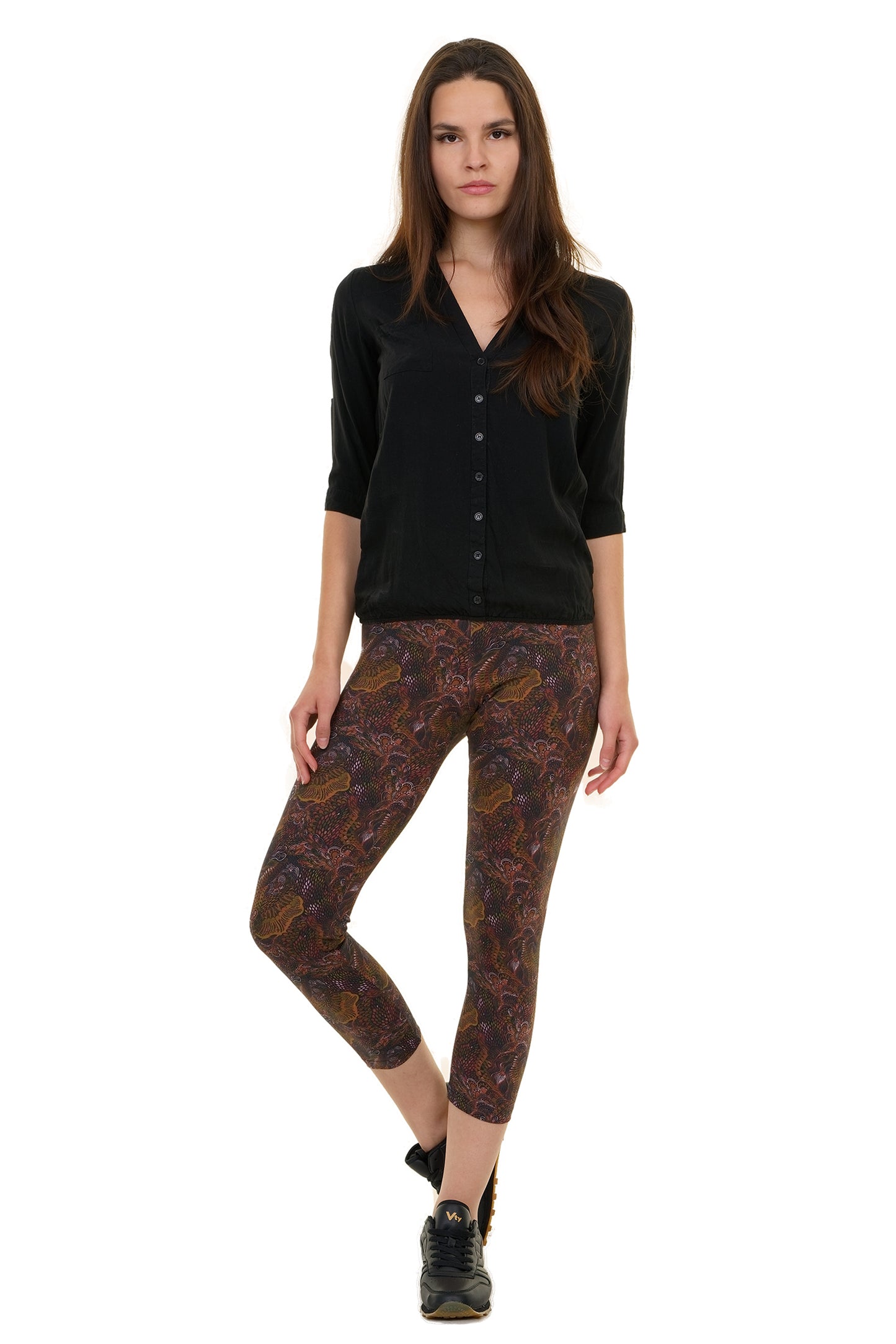 Capri summer leggings Mystic Dragon