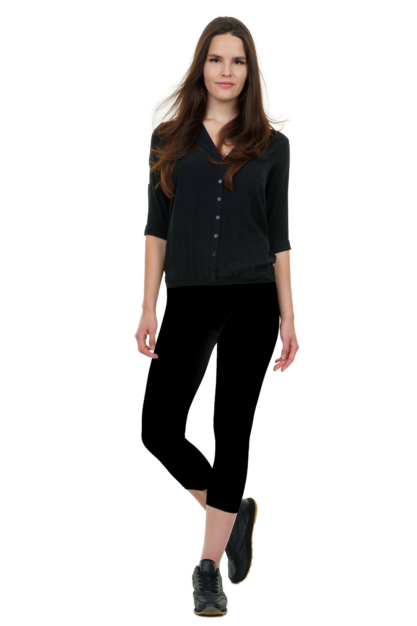Legging d'été Capri noir
