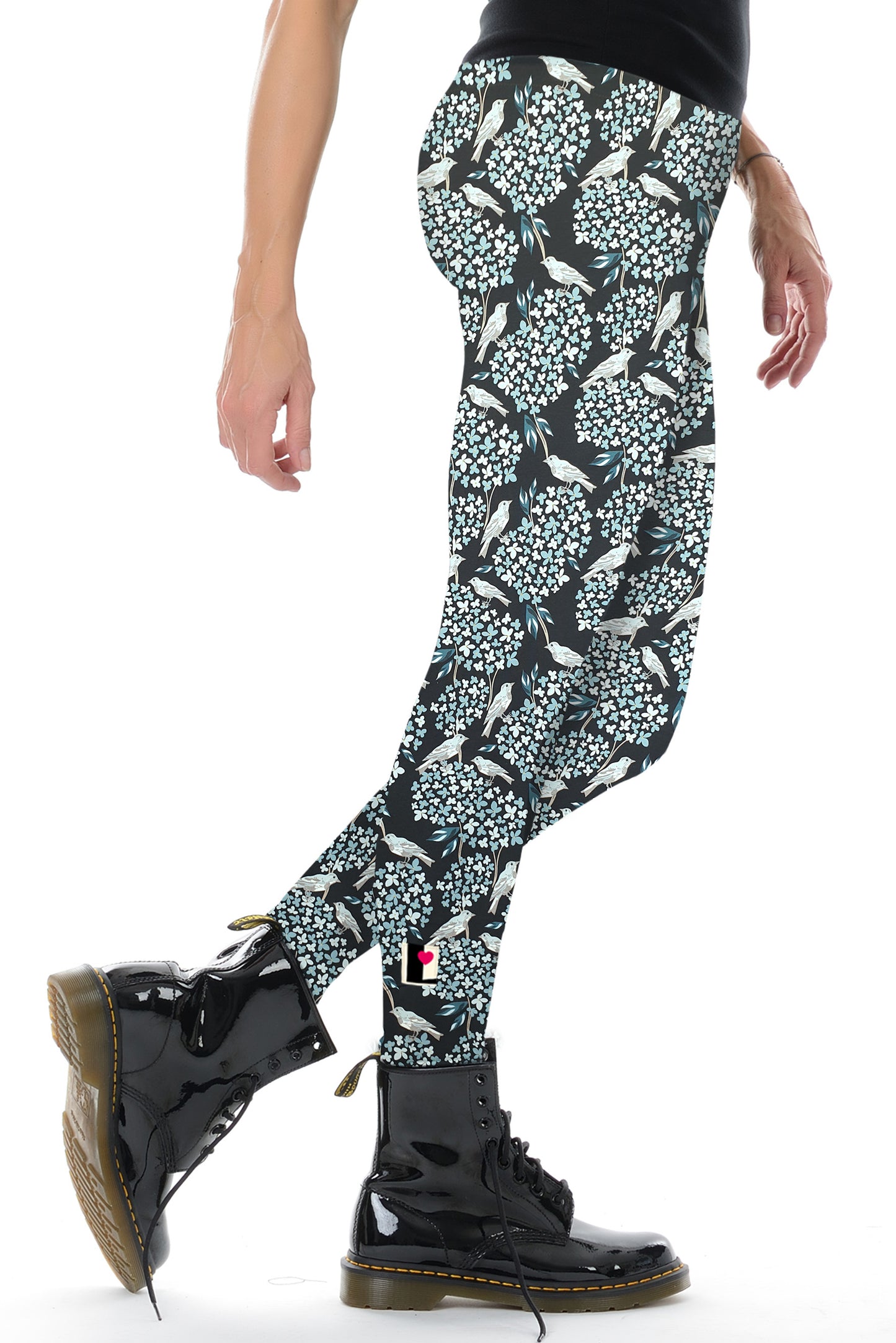 Leggings Baumwolle Vogelbeere