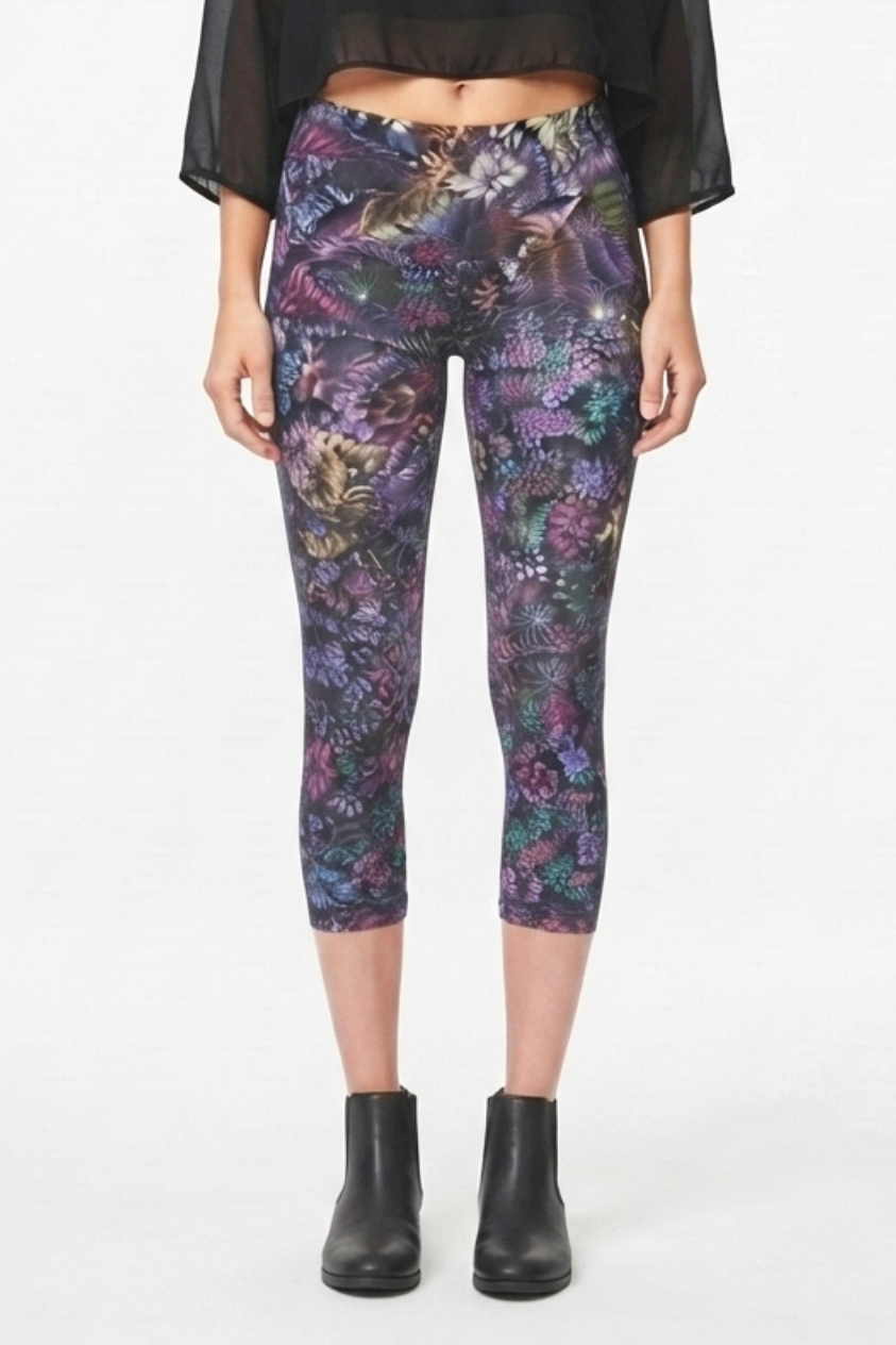 3/4 Leggings Summer velvelt sunshine