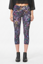 3/4 Leggings Summer velvelt sunshine