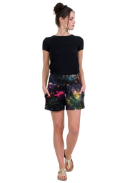 Shorty Sommerhose mit Taschen Flora Fantasia