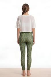 Cotton leggings snake