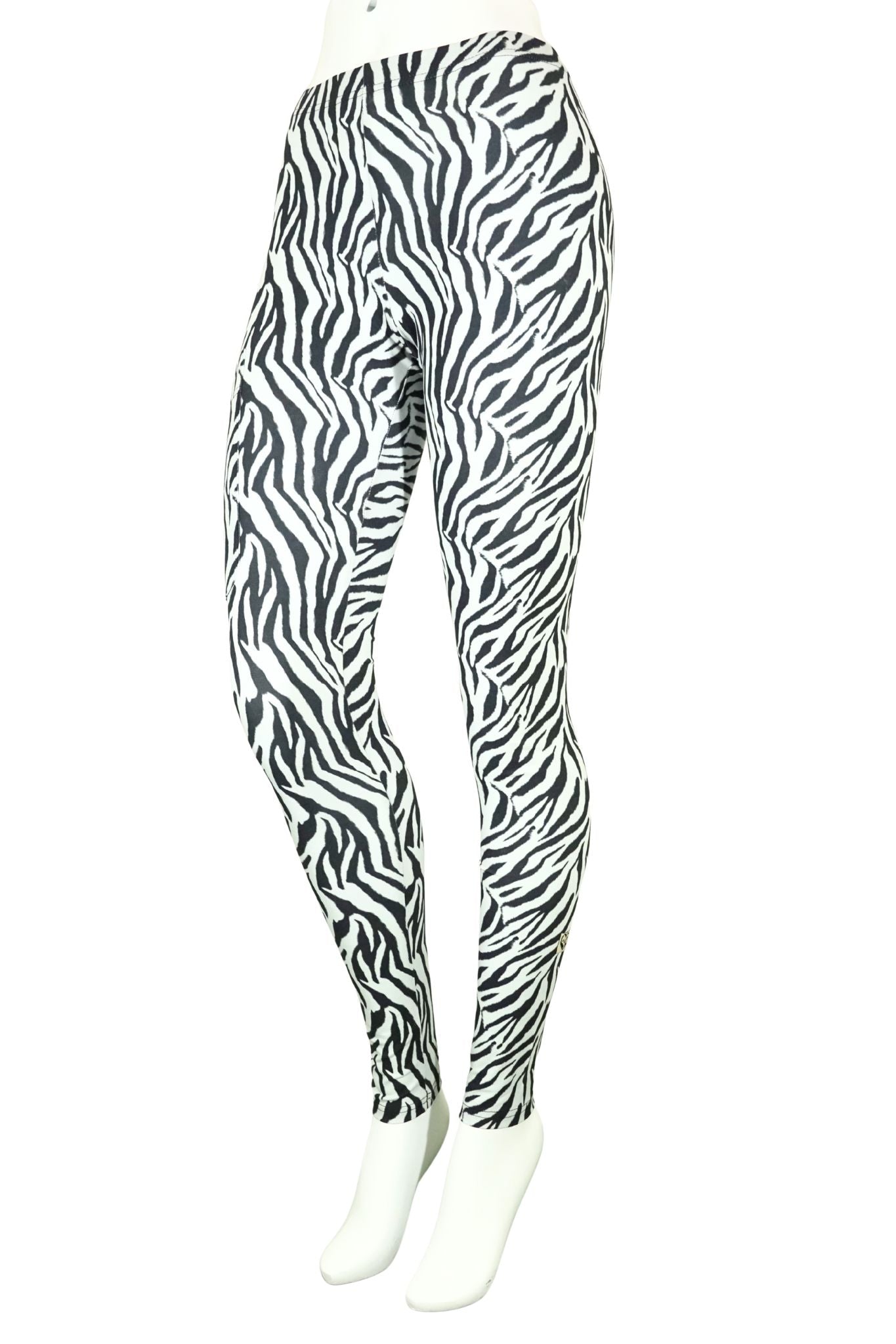 Baumwoll Leggings zebra tasche