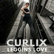 Harlekin Streifpunkt Baumwoll Leggings