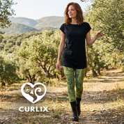 Olivhain cotton leggings