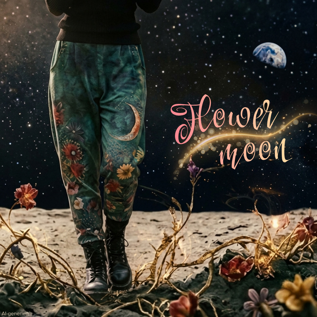Baggy Hose Flower Moon