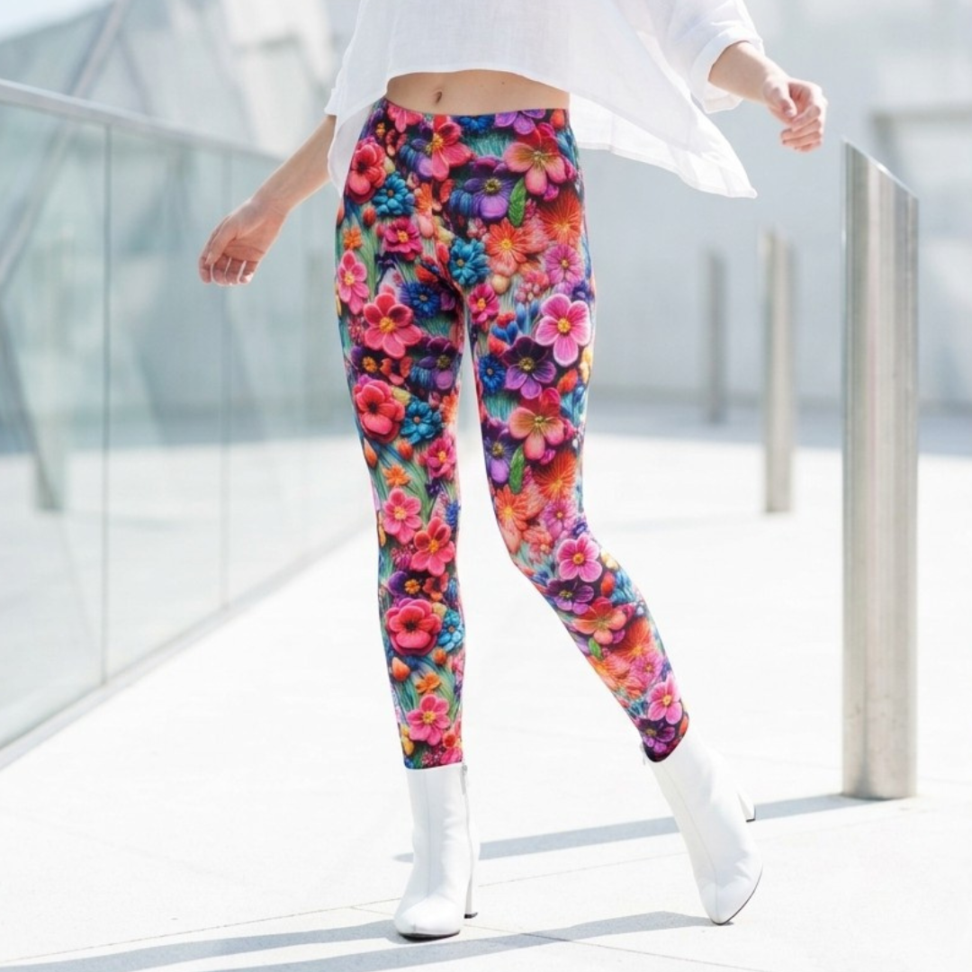 Cotton leggings Blossom Wonderland