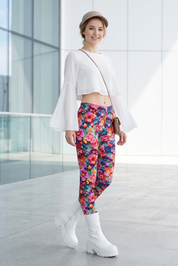Cotton leggings Blossom Wonderland