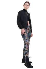 Baumwoll Leggings fantastic tasche