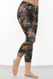 Legging d'été Capri fleur