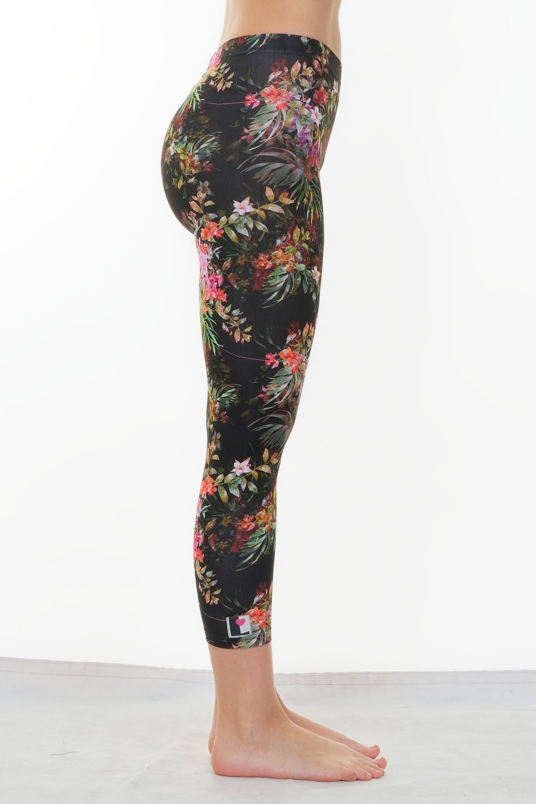 Legging d'été Capri fleur