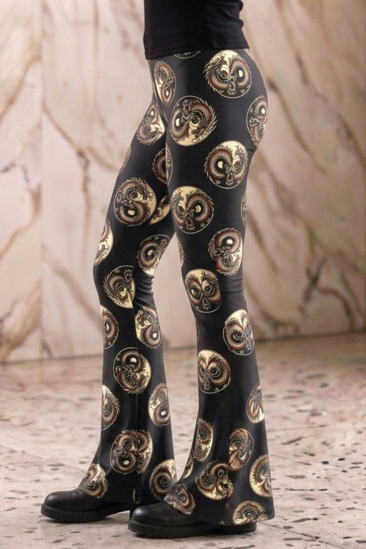 Flare Leggings - Spirit of Dragon
