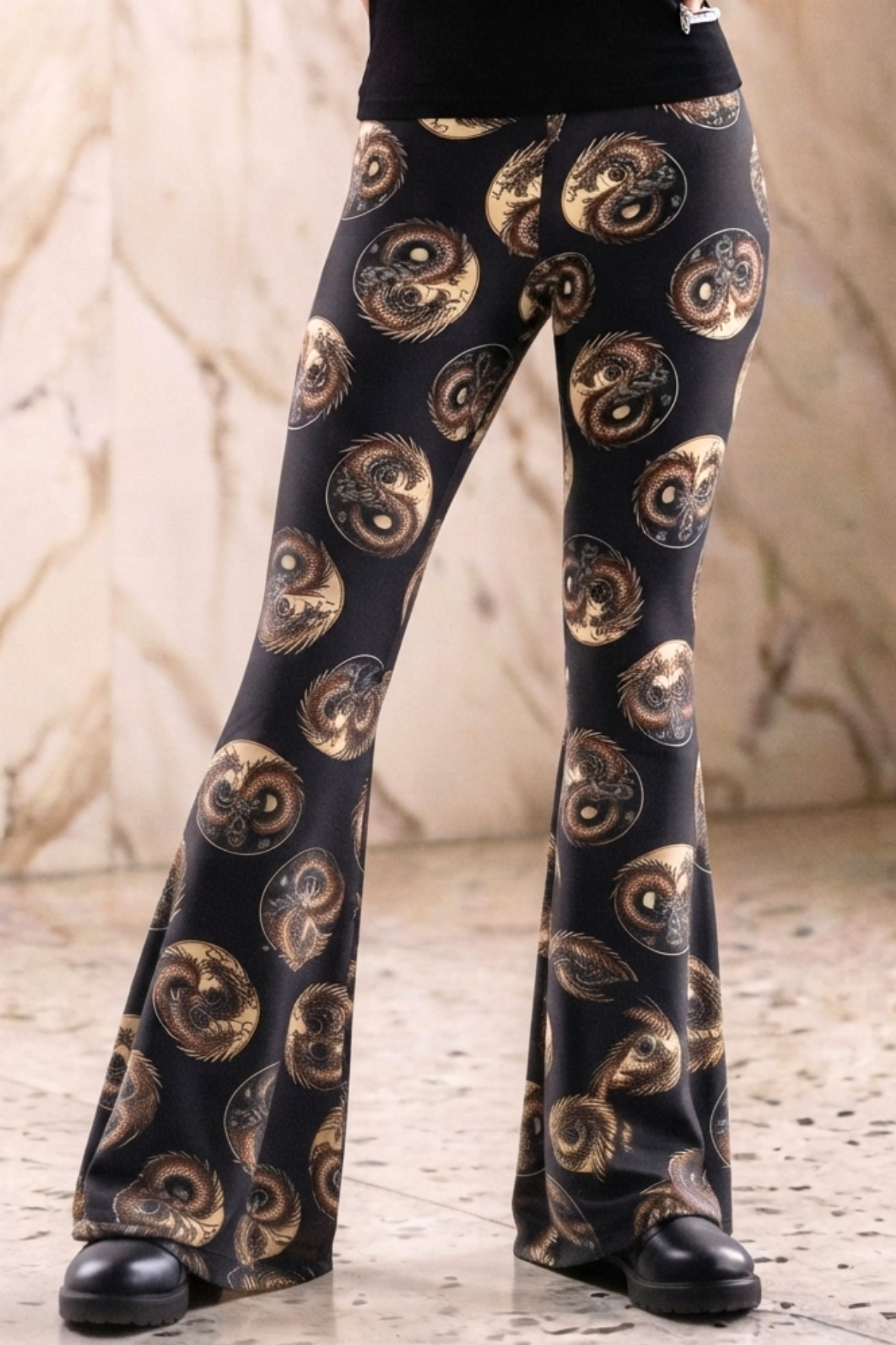 Flare Leggings - Spirit of Dragon