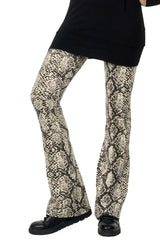 Flare Leggings - Snake